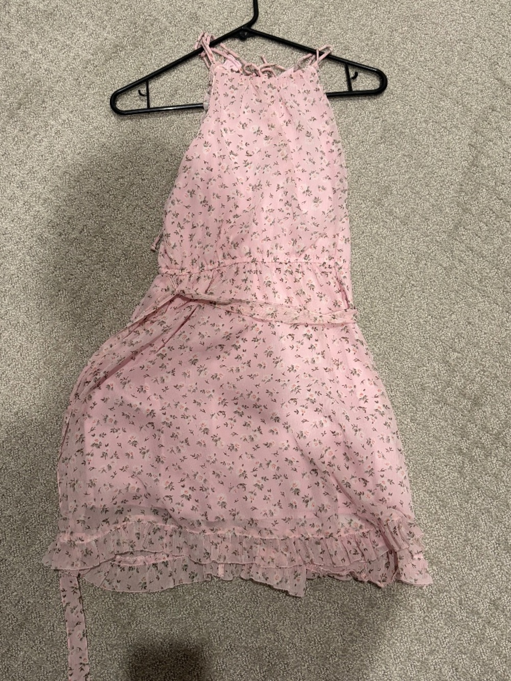 Pink summer dress